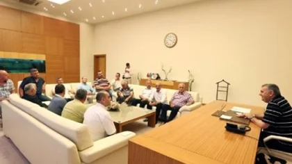 Başkan Zeki Toçoğlu Sapanca Mahalle Muhtarlarları ile Görüştü