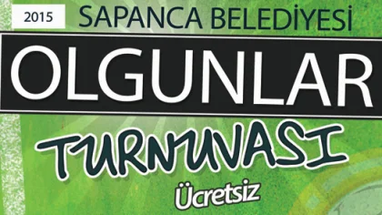 Sapanca Belediyesi Olgunlar Futbol Turnuvası Başlıyor