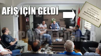 SESOB Başkanı Hasan Alişan, O Afişin Sebebini Öğrenmek için Geldi