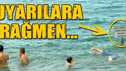 Uyarı Levhalarına Aldırış Etmiyorlar