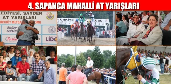 4. Sapanca Mahalli At Yarışları Gerçekleşti