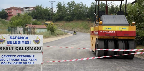 Asfaltlama Çalışmaları Devam Ediyor