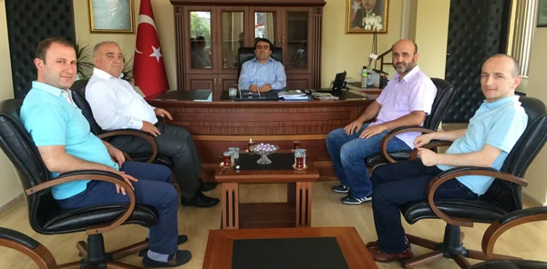 Esnaf Odası'ndan Kaymakam Yıldırım'a Ziyaret