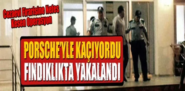 Porsche'den İnip Fındıklıkta Kaçarken...