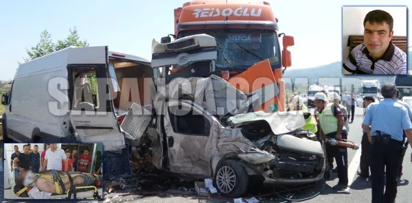 Sapanca'da Feci Kaza: 1'i Ağır 2 Yaralı