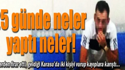 Firari Asker Sapanca'da Yakalandı
