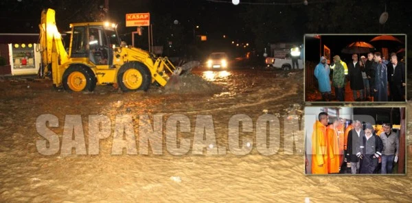 Sapanca'da Zor Gece: 'Adeta Gök Delindi'