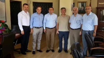 Daire Başkanlarından Kaymakam Yıldırım'a Ziyaret
