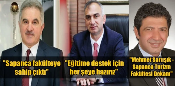 Rektör Elmas: 'Sapanca Fakültesine Sahip Çıktı'