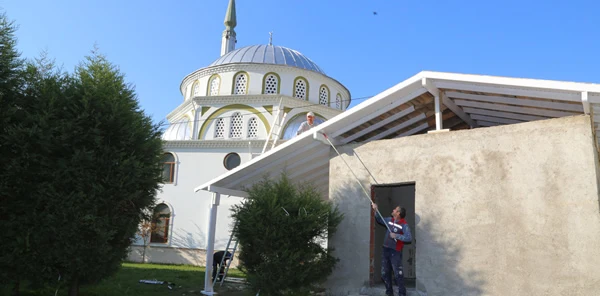 Cami Şadırvanları Yenileniyor