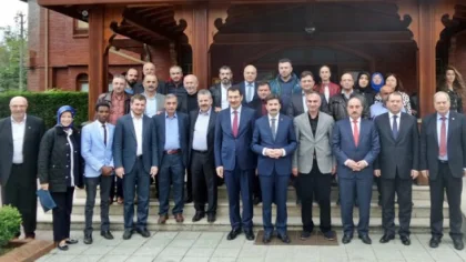 Başkan Aydın Yılmazer'e Geçmiş Olsun Ziyareti