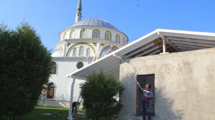 Cami Şadırvanları Yenileniyor