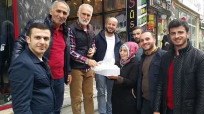 Sapanca Ak Gençlik'ten Lokumlu Teşekkür