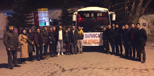 Ak Gençler Ankara'da