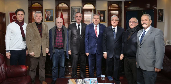 Askf'den Başkan Yılmazer'e Teşekkür Ziyareti