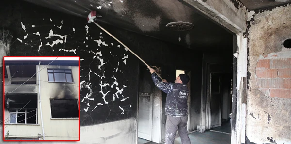Evi Yanmıştı, Belediyeden Yardım Geldi