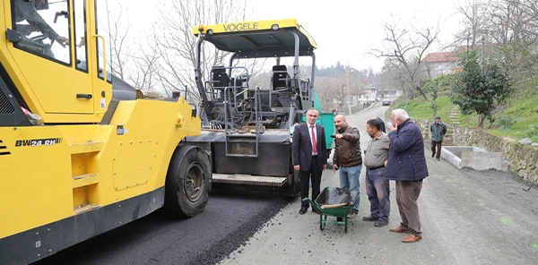 Kurtuluş ve Nailiye Caddeleri Asfaltlanıyor