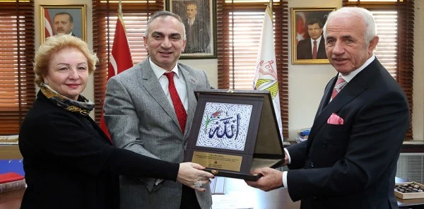 Nafi Güral Başkan Yılmazer'i Ziyaret Etti