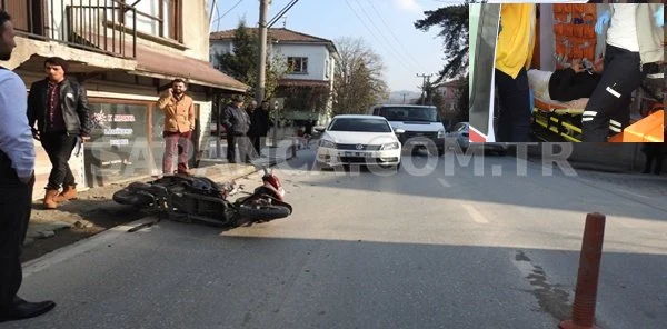 Sapanca'da Meydana Gelen Trafik Kazasında Adem Toplu Yaralandı