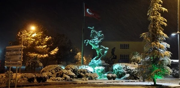 Sapanca Yeni Yıla Kar ile Girecek