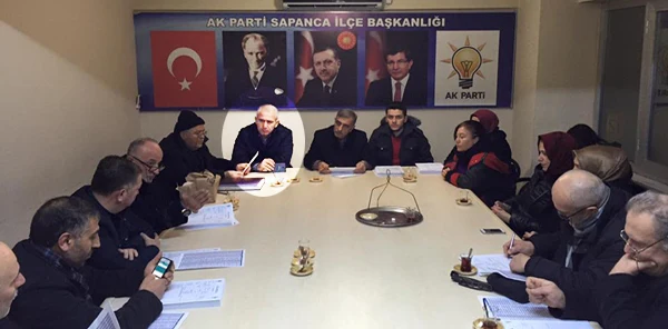 AK Parti Sapanca Koordinatörü Değişiyor