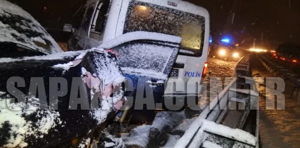 Sapanca TEM Savaş Alanına Döndü