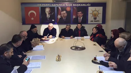 AK Parti Sapanca Koordinatörü Değişiyor
