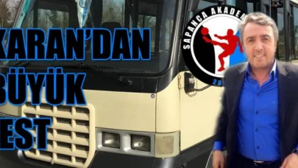 Karan'dan Sapanca Akademispor'a Büyük Jest