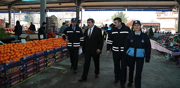 Zabıta Pazarı Denetledi