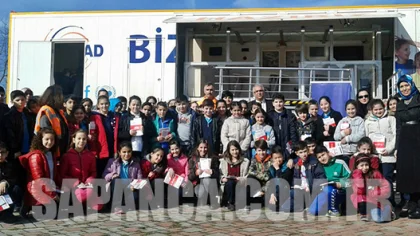 Öğrencilere Deprem Tır'ında Eğitim Verildi