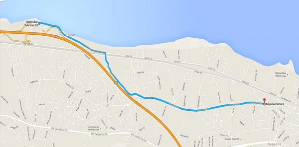 5 Km'lik Yeni Yürüyüş ve Bisiklet Yolu