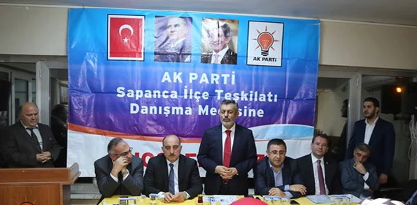 AK Parti Sapanca Danışma Meclisi Toplantısı Yapıldı