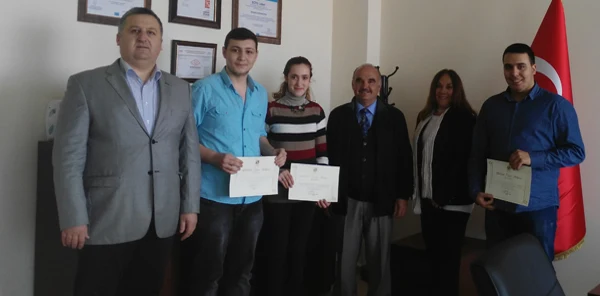 Onur Belgeleri Törenle Dağıtıldı