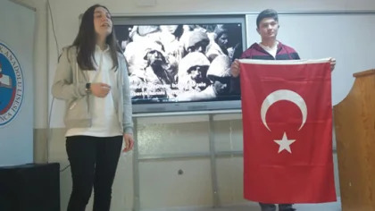 18 Mart Şehitler Günü'nde Duygu Yüklü Program