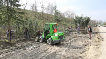 Yürüyüş ve Bisiklet Yolu Çalışmaları Başladı