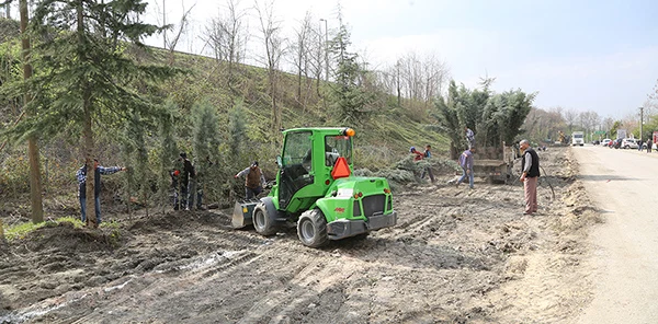 Yürüyüş ve Bisiklet Yolu Çalışmaları Başladı