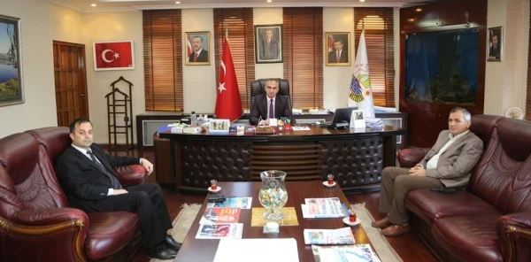 Müdür Yıldırım'dan Başkan Yılmazer'e Ziyaret