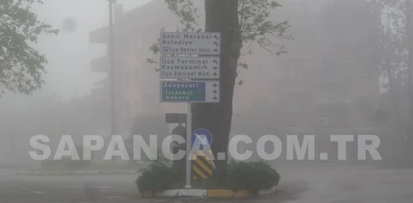 Sapanca Güne Sisle Uyandı