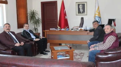 İbrahim Uslu, İsmail Karakullukçu'yu Ziyaret Etti