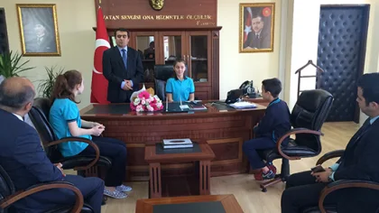 Kaymakam Yıldırım Makamını Devretti