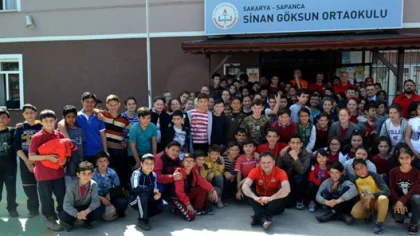 Sapanca'da Miniklere Afet Eğitimi