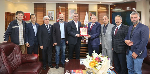Askf'den Başkan Yılmazer'e Ziyaret
