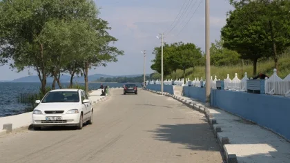 Kırkpınar Sahil Yolu'na Yeni Görünüm