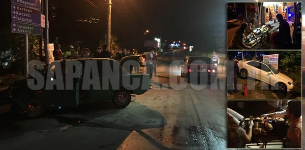 Sapanca'da Trafik Kazası