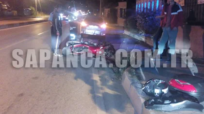 Motosiklet Otomobille Çarpıştı: 1 Yaralı