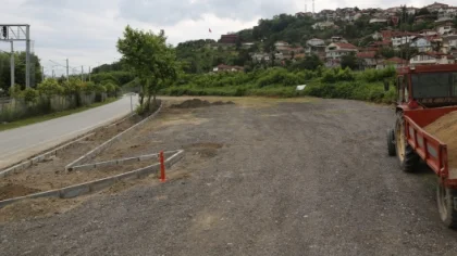 Sapanca Harmanlık'a Yeni Park Alanı