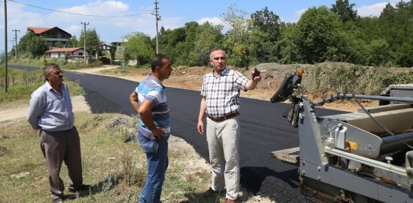 Yılmazer'den Toçoğlu'na Asfalt Teşekkürü