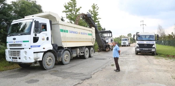 Belediyeden Alternatif Yol Çalışması