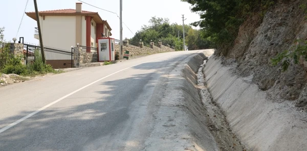 İlmiye Yoluna Yağmur Suyu Kanalı