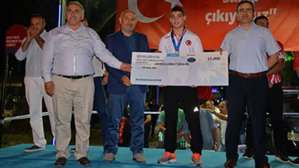 Abdülsamet Başar için Hendek'te Tören Düzenlendi